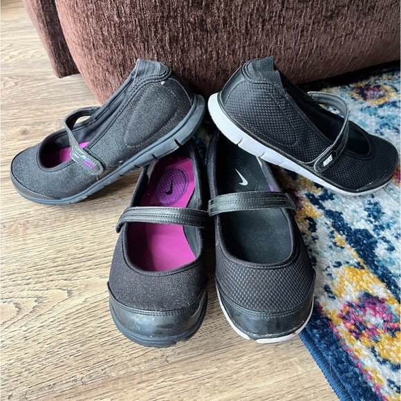 Nike Shoes 2 Pairs Of Nike Mary Jane Sneakers Poshmark